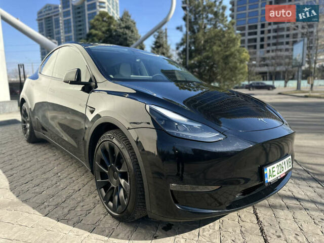 Черный Тесла Model Y, объемом двигателя 0 л и пробегом 24 тыс. км за 31000 $, фото 18 на Automoto.ua