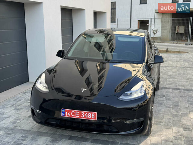 Черный Тесла Model Y, объемом двигателя 0 л и пробегом 48 тыс. км за 28999 $, фото 18 на Automoto.ua