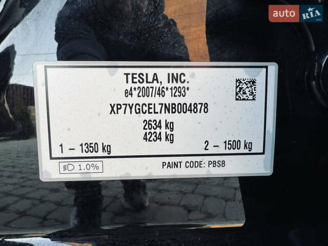 Черный Тесла Model Y, объемом двигателя 0 л и пробегом 100 тыс. км за 28900 $, фото 39 на Automoto.ua