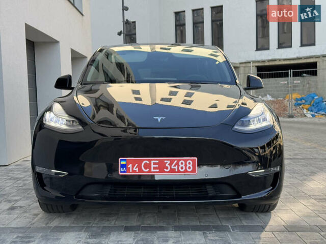Черный Тесла Model Y, объемом двигателя 0 л и пробегом 48 тыс. км за 28999 $, фото 20 на Automoto.ua