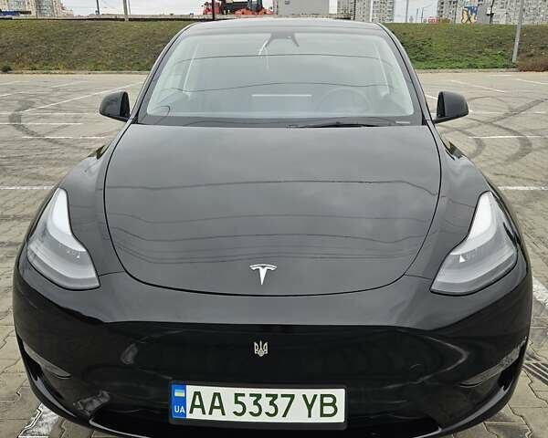 Черный Тесла Model Y, объемом двигателя 0 л и пробегом 46 тыс. км за 26000 $, фото 5 на Automoto.ua