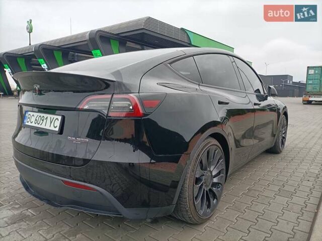 Черный Тесла Model Y, объемом двигателя 0 л и пробегом 52 тыс. км за 26300 $, фото 12 на Automoto.ua