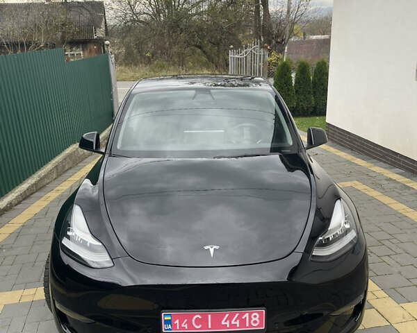 Черный Тесла Model Y, объемом двигателя 0 л и пробегом 67 тыс. км за 27500 $, фото 53 на Automoto.ua