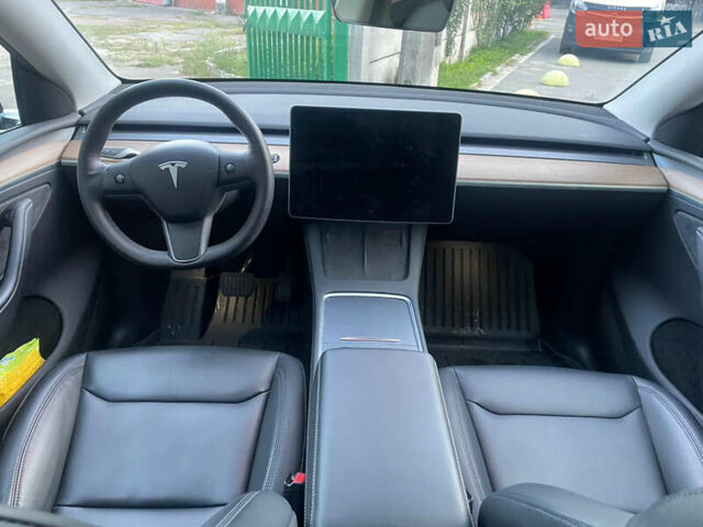Тесла Model Y 2022 в Киеве на Automoto.ua Черный Тесла Model Y, объемом двигателя 0 л и пробегом 55 тыс. км за 42500 $, фото 7 на Automoto.ua