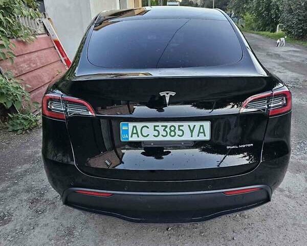 Черный Тесла Model Y, объемом двигателя 0 л и пробегом 54 тыс. км за 26300 $, фото 2 на Automoto.ua
