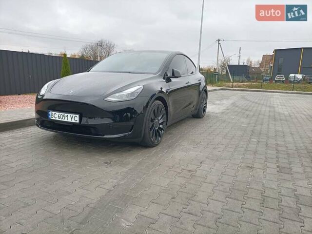 Черный Тесла Model Y, объемом двигателя 0 л и пробегом 52 тыс. км за 26300 $, фото 13 на Automoto.ua