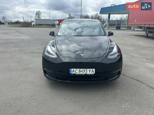 Черный Тесла Model Y, объемом двигателя 0 л и пробегом 24 тыс. км за 27999 $, фото 3 на Automoto.ua