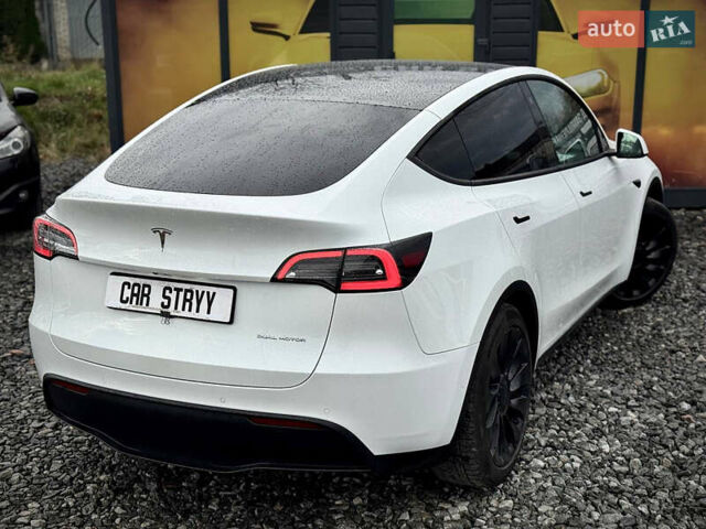 Тесла Model Y 2022 у Стрые на Automoto.ua Чорний Тесла Model Y, об'ємом двигуна 0 л та пробігом 61 тис. км за 27400 $, фото 51 на Automoto.ua
