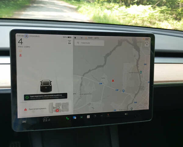Черный Тесла Model Y, объемом двигателя 0 л и пробегом 90 тыс. км за 29000 $, фото 11 на Automoto.ua