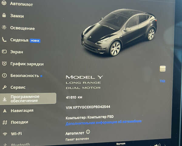 Чорний Тесла Model Y, об'ємом двигуна 0 л та пробігом 41 тис. км за 34800 $, фото 10 на Automoto.ua