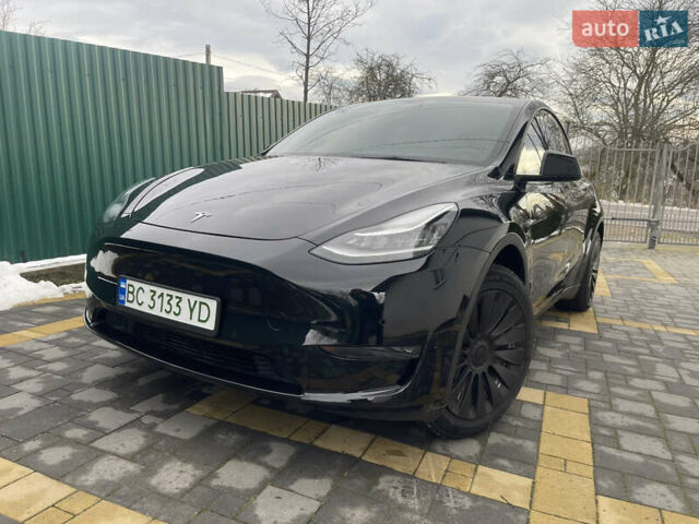 Черный Тесла Model Y, объемом двигателя 0 л и пробегом 67 тыс. км за 27500 $, фото 1 на Automoto.ua