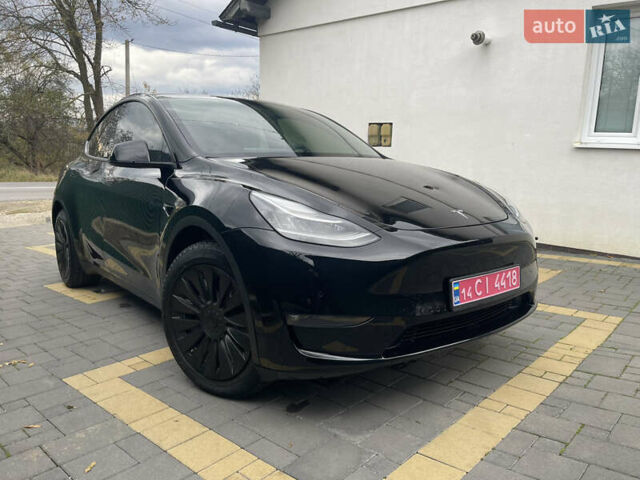 Тесла Model Y 2022 у Моршин на Automoto.ua Чорний Тесла Model Y, об'ємом двигуна 0 л та пробігом 67 тис. км за 27700 $, фото 32 на Automoto.ua