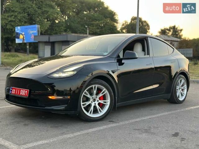 Черный Тесла Model Y, объемом двигателя 0 л и пробегом 135 тыс. км за 26899 $, фото 10 на Automoto.ua