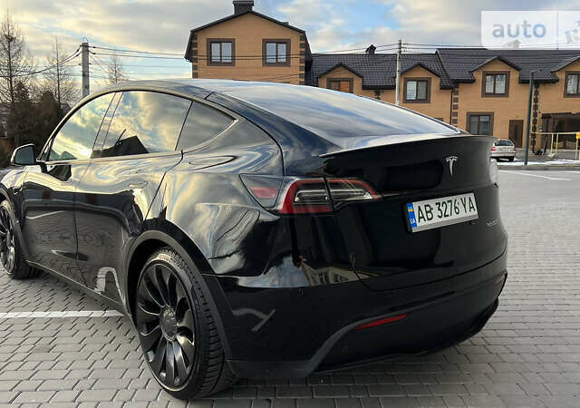 Черный Тесла Model Y, объемом двигателя 0 л и пробегом 16 тыс. км за 40600 $, фото 27 на Automoto.ua