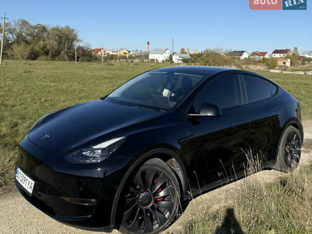 Тесла Model Y 2022 в Тернополе на Automoto.ua Черный Тесла Model Y, объемом двигателя 0 л и пробегом 81 тыс. км за 25600 $, фото 2 на Automoto.ua