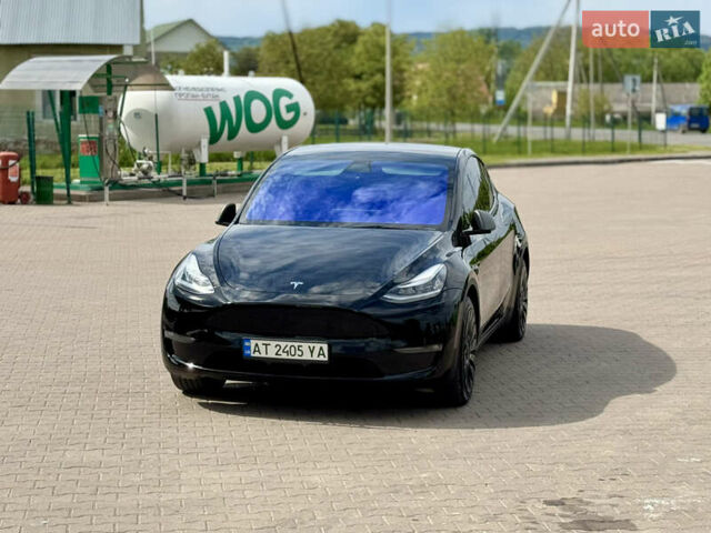 Черный Тесла Model Y, объемом двигателя 0 л и пробегом 60 тыс. км за 24500 $, фото 2 на Automoto.ua