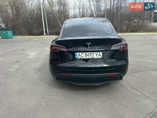 Черный Тесла Model Y, объемом двигателя 0 л и пробегом 24 тыс. км за 27999 $, фото 6 на Automoto.ua