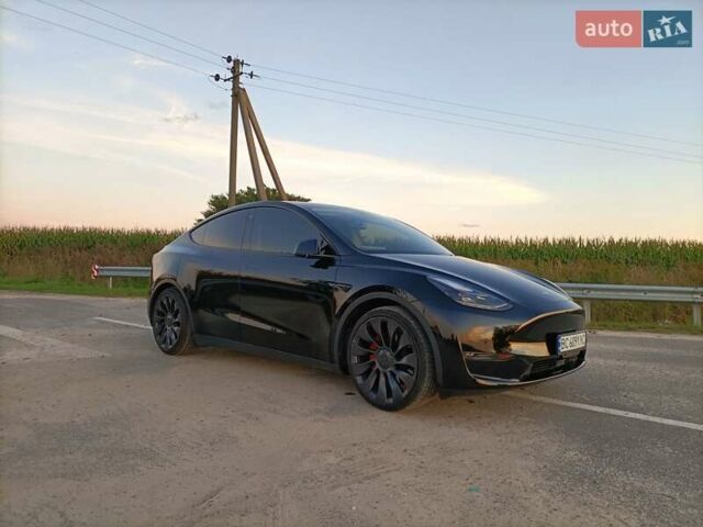 Черный Тесла Model Y, объемом двигателя 0 л и пробегом 50 тыс. км за 26600 $, фото 13 на Automoto.ua