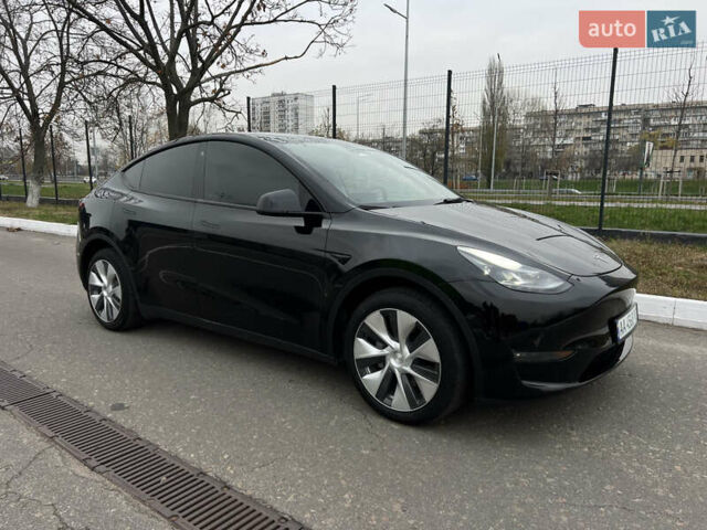 Черный Тесла Model Y, объемом двигателя 0 л и пробегом 61 тыс. км за 22900 $, фото 1 на Automoto.ua