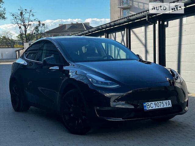 Черный Тесла Model Y, объемом двигателя 0 л и пробегом 6 тыс. км за 27900 $, фото 13 на Automoto.ua