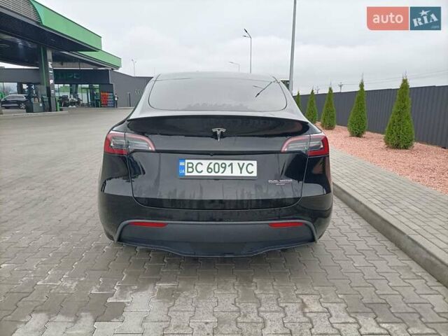 Черный Тесла Model Y, объемом двигателя 0 л и пробегом 52 тыс. км за 26300 $, фото 10 на Automoto.ua