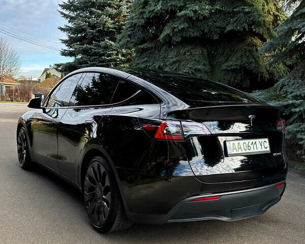 Черный Тесла Model Y, объемом двигателя 0 л и пробегом 40 тыс. км за 28500 $, фото 5 на Automoto.ua