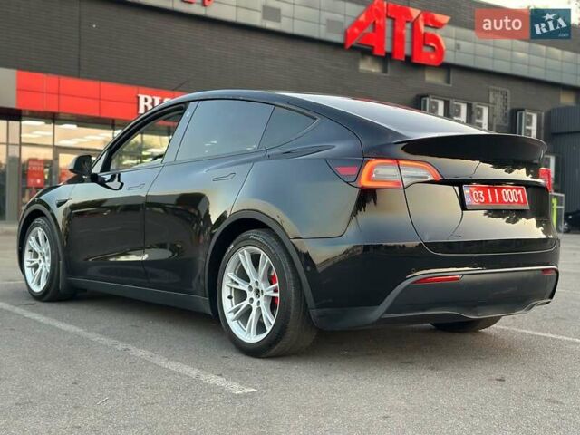 Черный Тесла Model Y, объемом двигателя 0 л и пробегом 135 тыс. км за 26899 $, фото 21 на Automoto.ua