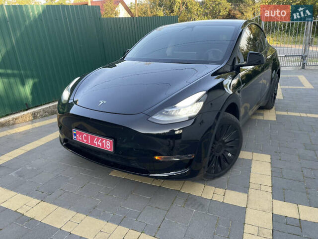 Черный Тесла Model Y, объемом двигателя 0 л и пробегом 67 тыс. км за 27500 $, фото 14 на Automoto.ua