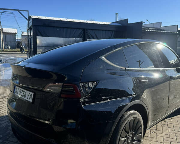 Черный Тесла Model Y, объемом двигателя 0 л и пробегом 51 тыс. км за 23200 $, фото 4 на Automoto.ua