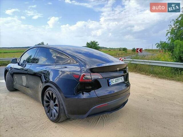 Черный Тесла Model Y, объемом двигателя 0 л и пробегом 50 тыс. км за 27000 $, фото 25 на Automoto.ua