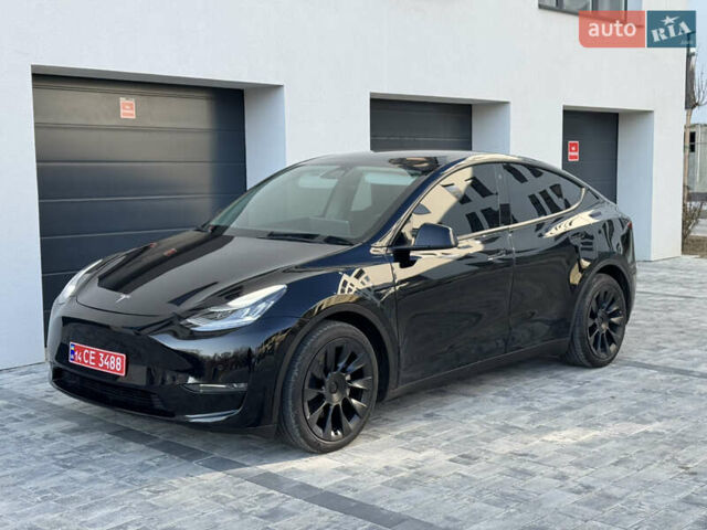 Черный Тесла Model Y, объемом двигателя 0 л и пробегом 48 тыс. км за 28999 $, фото 15 на Automoto.ua