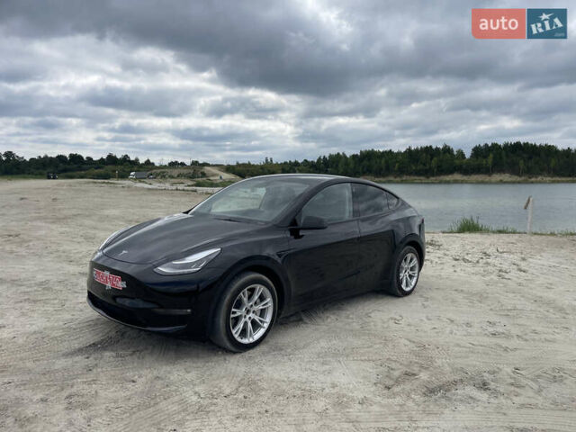 Черный Тесла Model Y, объемом двигателя 0 л и пробегом 83 тыс. км за 25500 $, фото 2 на Automoto.ua