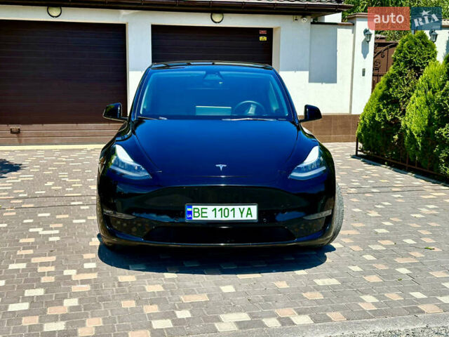 Черный Тесла Model Y, объемом двигателя 0 л и пробегом 50 тыс. км за 24999 $, фото 5 на Automoto.ua