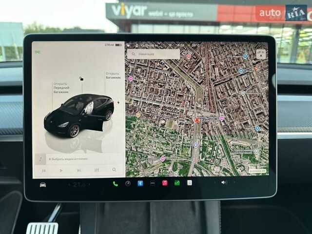 Черный Тесла Model Y, объемом двигателя 0 л и пробегом 135 тыс. км за 26899 $, фото 44 на Automoto.ua
