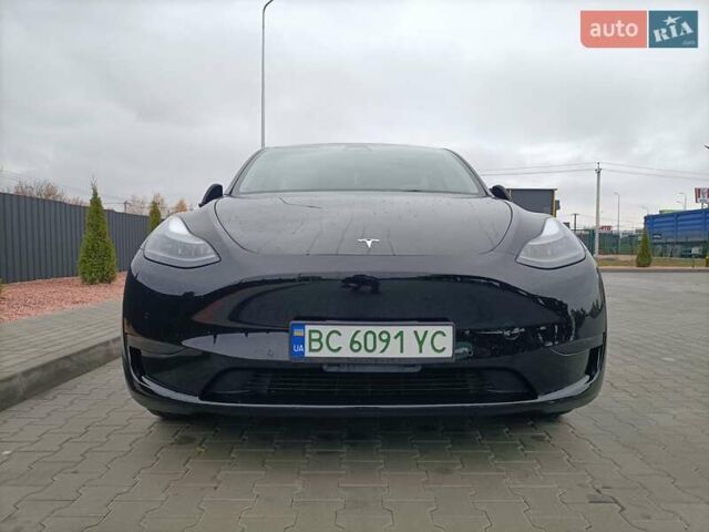 Черный Тесла Model Y, объемом двигателя 0 л и пробегом 52 тыс. км за 26300 $, фото 8 на Automoto.ua