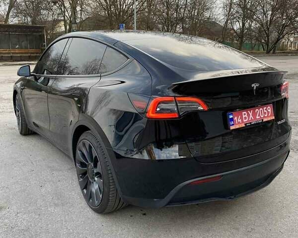 Черный Тесла Model Y, объемом двигателя 0 л и пробегом 34 тыс. км за 35400 $, фото 25 на Automoto.ua