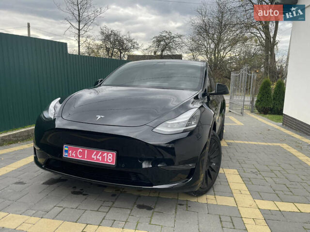 Черный Тесла Model Y, объемом двигателя 0 л и пробегом 67 тыс. км за 27500 $, фото 56 на Automoto.ua