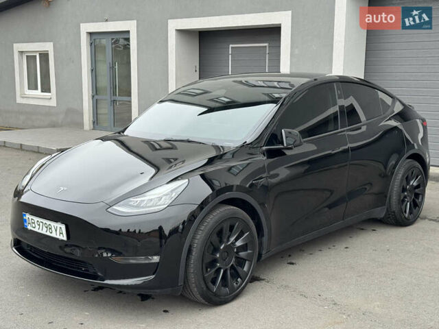 Черный Тесла Model Y, объемом двигателя 0 л и пробегом 68 тыс. км за 25000 $, фото 2 на Automoto.ua