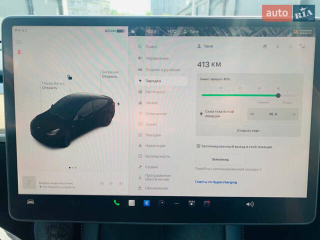 Черный Тесла Model Y, объемом двигателя 0 л и пробегом 6 тыс. км за 27900 $, фото 11 на Automoto.ua