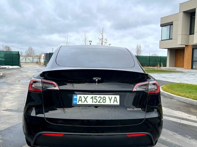 Черный Тесла Model Y, объемом двигателя 0 л и пробегом 28 тыс. км за 55000 $, фото 5 на Automoto.ua