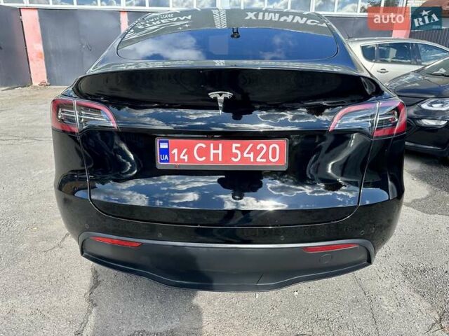 Черный Тесла Model Y, объемом двигателя 0 л и пробегом 49 тыс. км за 27555 $, фото 9 на Automoto.ua