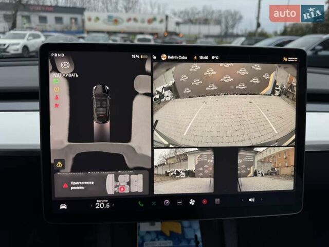 Черный Тесла Model Y, объемом двигателя 0 л и пробегом 45 тыс. км за 25999 $, фото 32 на Automoto.ua