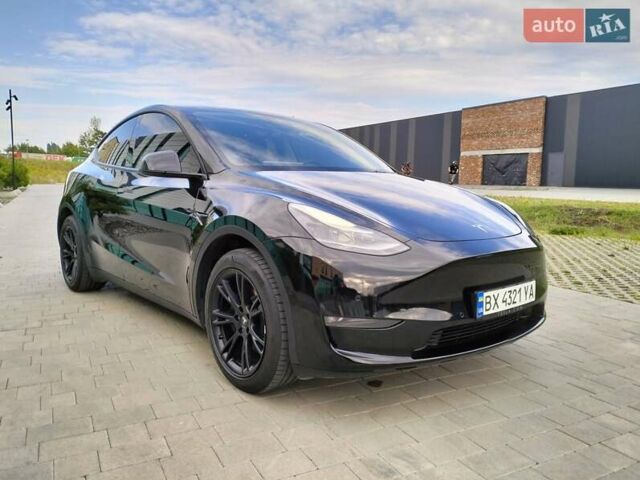 Черный Тесла Model Y, объемом двигателя 0 л и пробегом 23 тыс. км за 30500 $, фото 7 на Automoto.ua