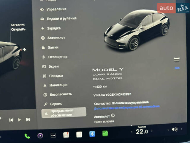 Чорний Тесла Model Y, об'ємом двигуна 0 л та пробігом 14 тис. км за 50800 $, фото 3 на Automoto.ua