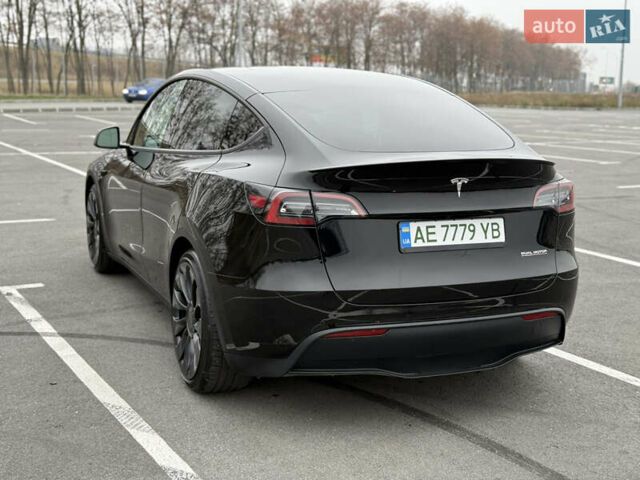 Черный Тесла Model Y, объемом двигателя 0 л и пробегом 22 тыс. км за 27999 $, фото 10 на Automoto.ua