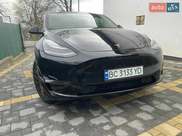 Черный Тесла Model Y, объемом двигателя 0 л и пробегом 67 тыс. км за 27500 $, фото 4 на Automoto.ua