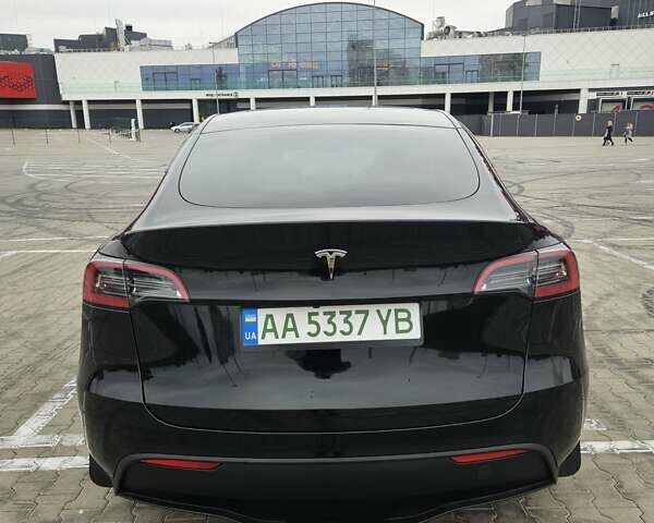 Черный Тесла Model Y, объемом двигателя 0 л и пробегом 46 тыс. км за 26000 $, фото 2 на Automoto.ua