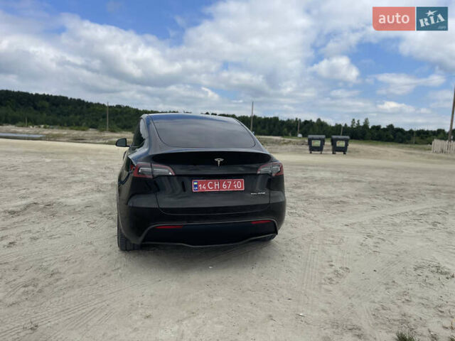 Черный Тесла Model Y, объемом двигателя 0 л и пробегом 83 тыс. км за 25500 $, фото 4 на Automoto.ua