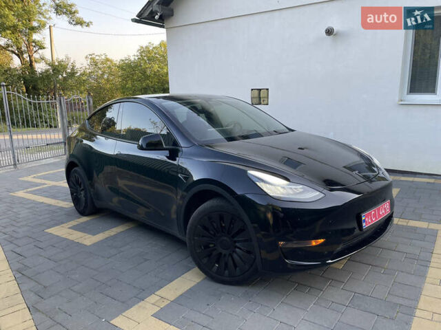 Черный Тесла Model Y, объемом двигателя 0 л и пробегом 65 тыс. км за 25500 $, фото 7 на Automoto.ua