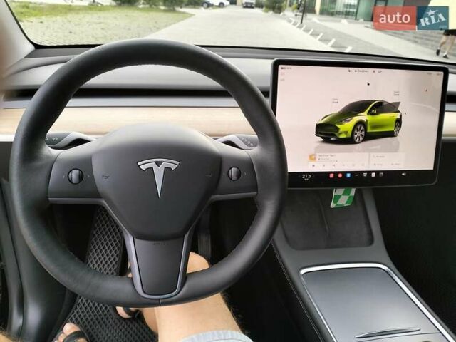 Черный Тесла Model Y, объемом двигателя 0 л и пробегом 23 тыс. км за 30500 $, фото 40 на Automoto.ua
